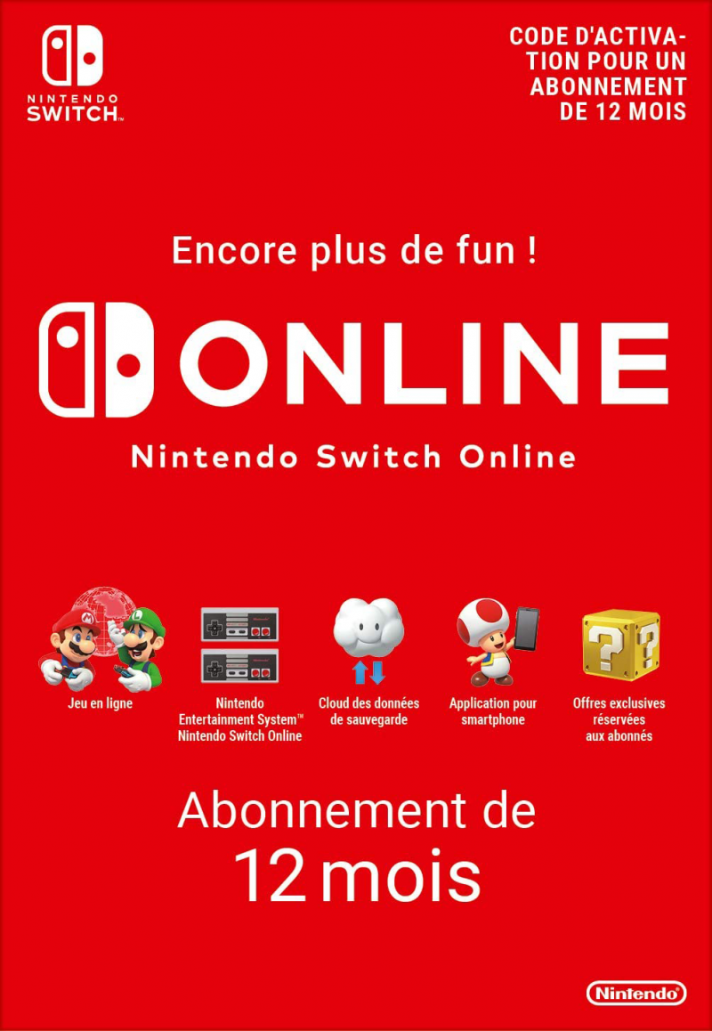 Nintendo Switch Online 12 Month