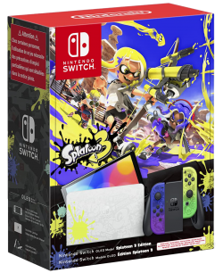 Console Nintendo Switch Oled Splatoon 3 Edition maroc