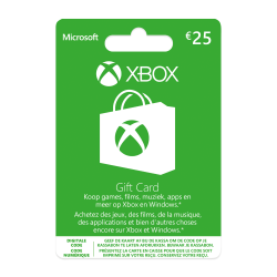 Carde Xbox 25 euros