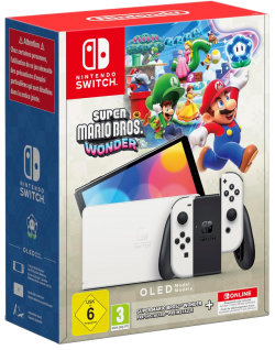 Pack Nintendo Switch Oled incl. Super Mario Bros. Wonder