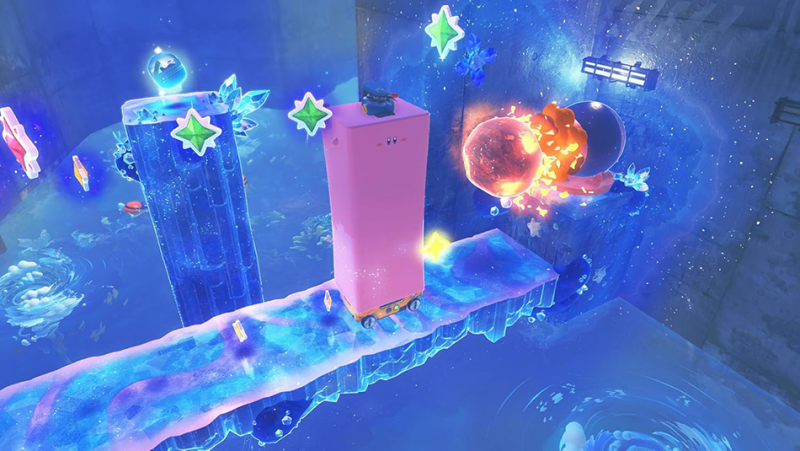 Kirby et le Monde Oublié Le pays des étoiles filantes Nintendo Switch 2 sur gamezone maroc