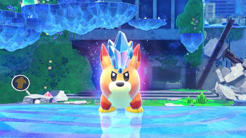 Kirby et le Monde Oublié Le pays des étoiles filantes Nintendo Switch 2 sur gamezone maroc